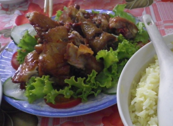 タムキの鶏料理
