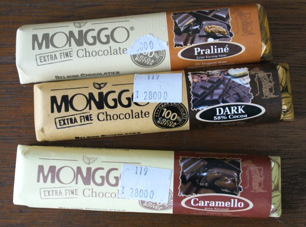 Monggoのチョコレート