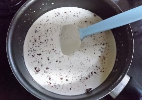 手作りチョコレートプリン
